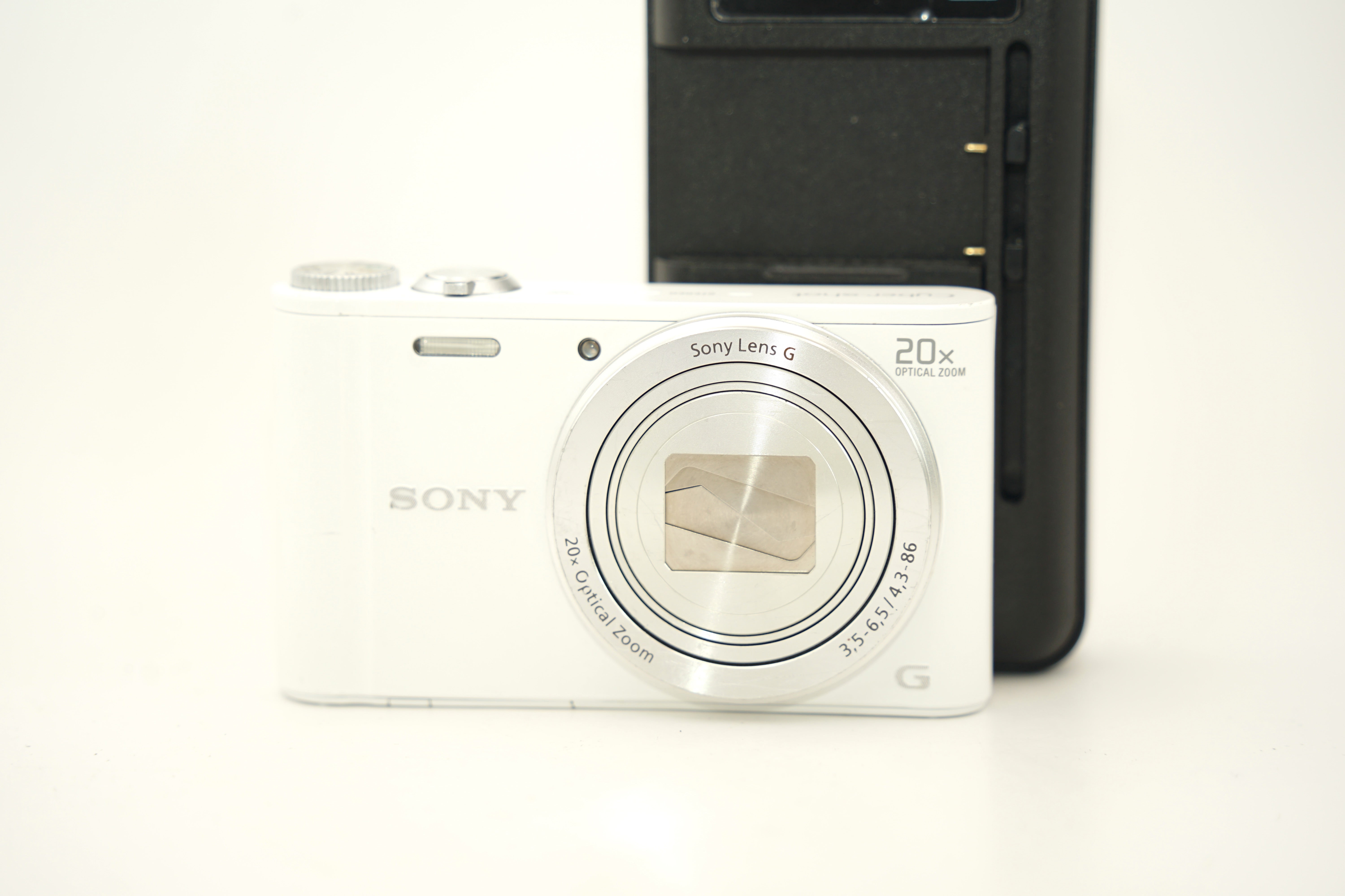 SONY サイバーショット DSC-WX300 ホワイト 動作品 SONY Cyber-shot DSC-WX300 ﾎﾜｲﾄ バッテリー付属