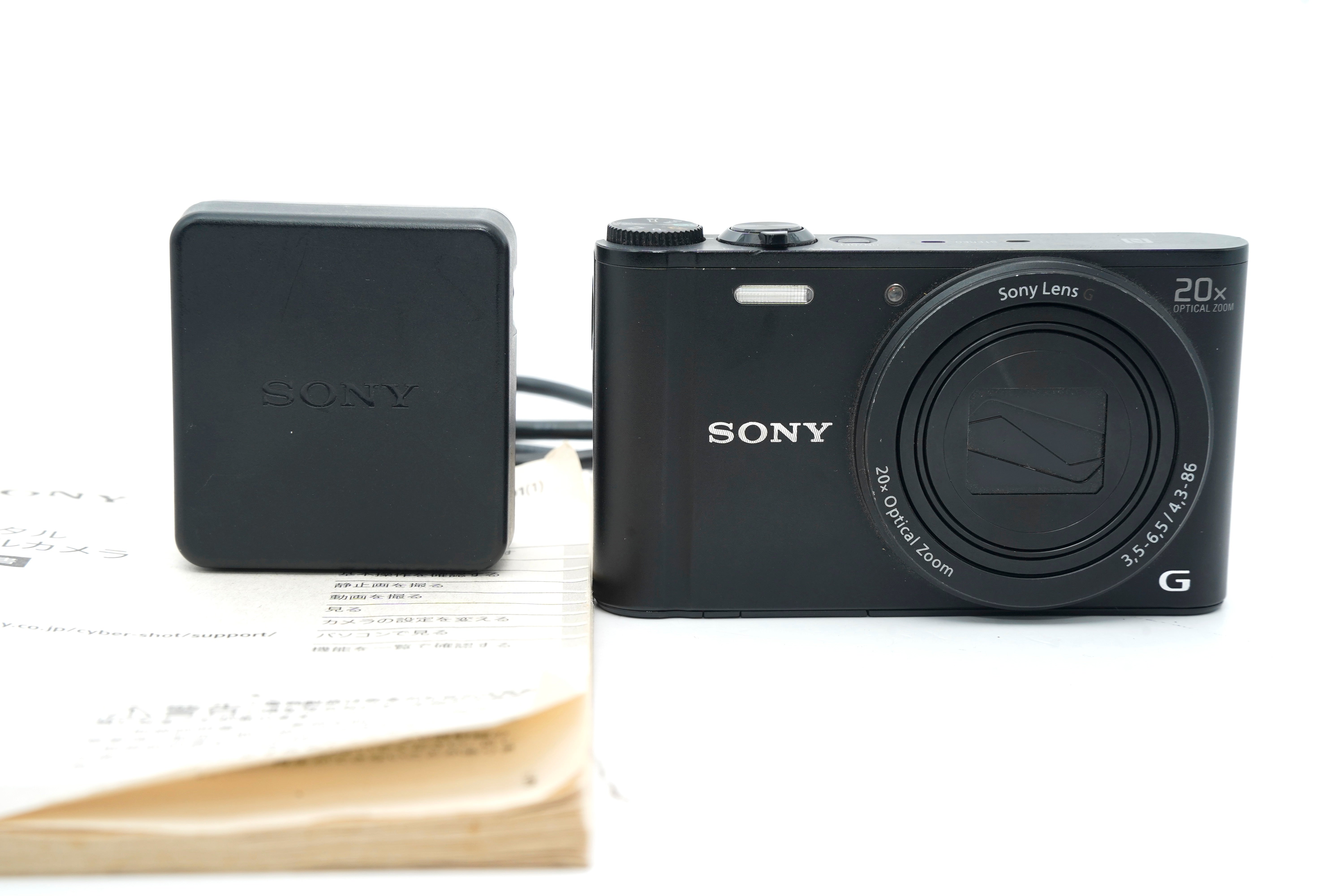 【動作確認済】SONY Cyber−Shot DSC-WX350 バッテリー付 SONY Cyber-shot DSC-WX350 ﾌﾞﾗｯｸ バッテリー付属