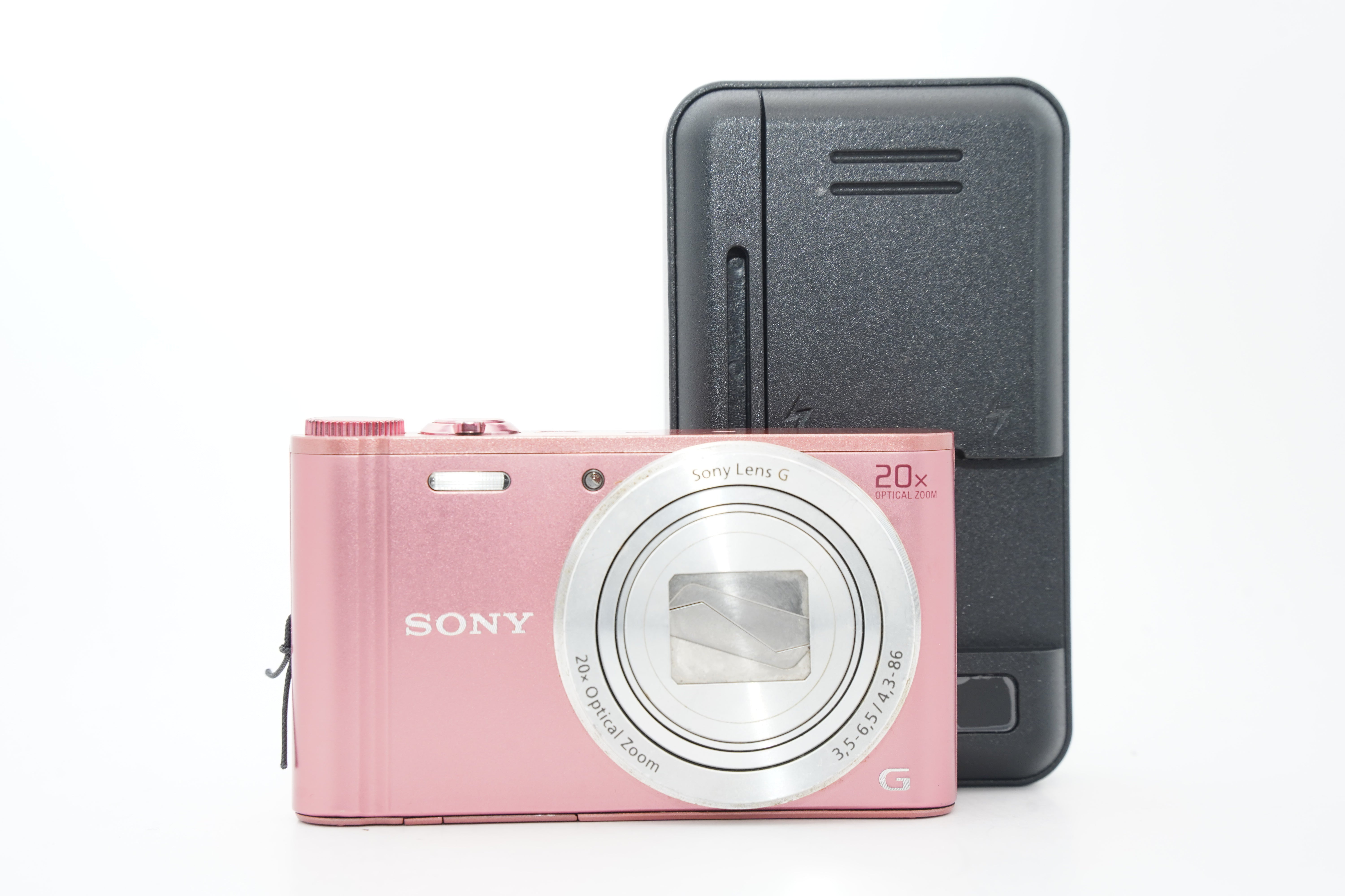 【動作確認済】SONYCyber−ShotDSC-WX350 ピンクバッテリー付 SONY Cyber-shot DSC-WX350 ピンク 充電器 バッテリー付属