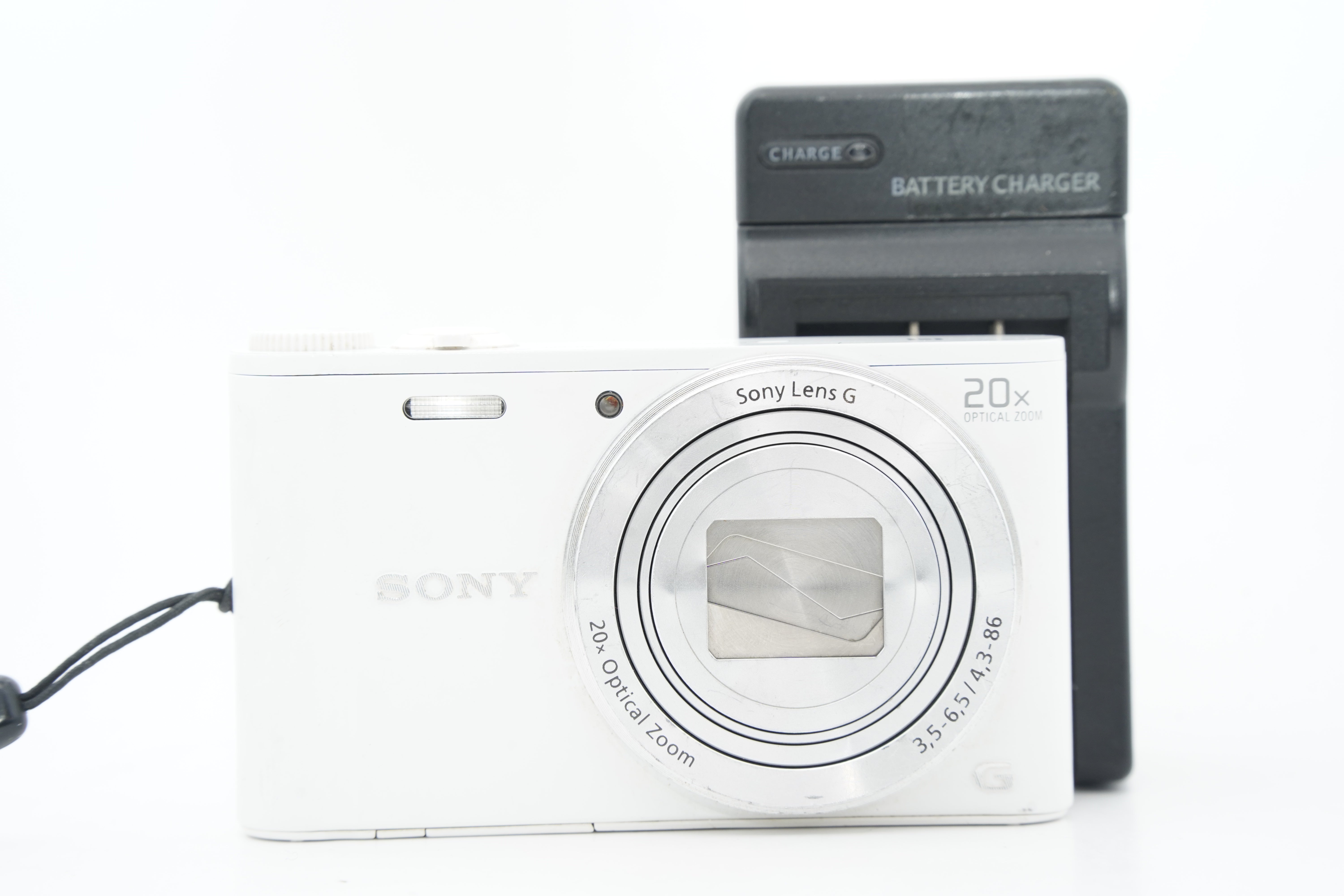 SONY Cyber-shot DSC-WX350 ホワイト 充電器 バッテリー付属