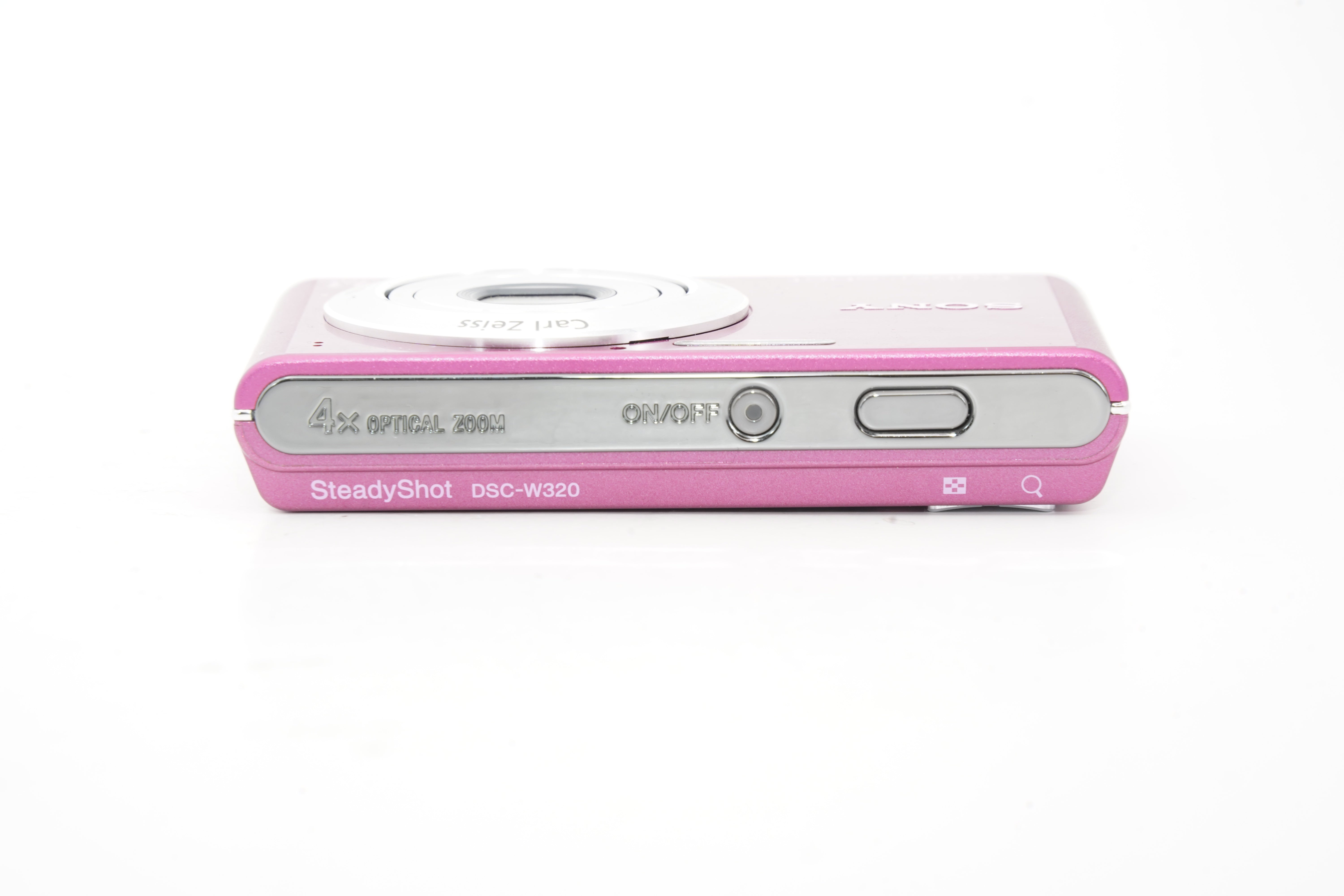 SONY Cyber-shot DSC-W320 動作確認済 デジカメ ピンク SONY Cyber